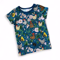 T-shirt, Hönor blå