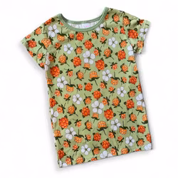 T-shirt, hjortron ljusgrön