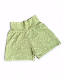 Shorts, prickar ljusgrön