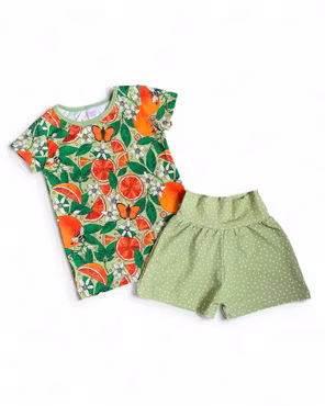 T-shirt, Apelsindröm ljusgrön