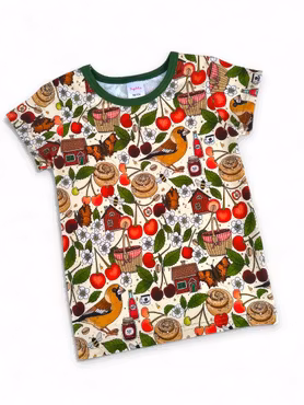 T-shirt, Bigarrå Créme