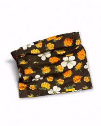 Halsbuff hjortron, mörkbrun