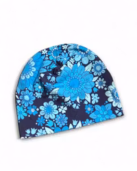 Mössa Blossom, blå