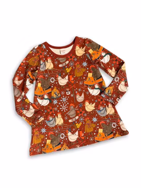 Tunika, Hönor / vinteraktivitet, röd