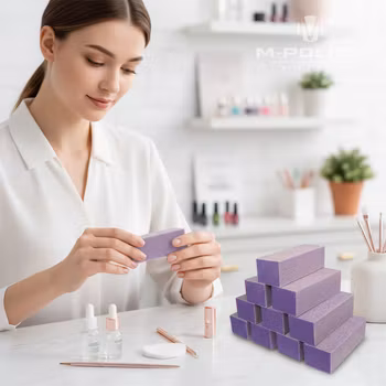 VIOLET WHITE GRIT 3-WAY 100/180 (10+pcs)