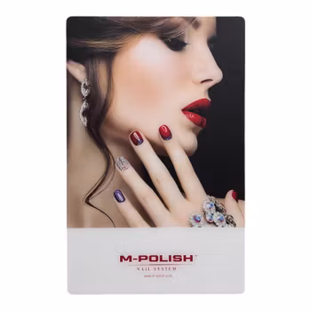 M-POLISH DISPLAY SWATCH COLOR CHART BOOK