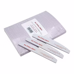 ZEBRA HALF MOON NAIL FILE - LONG LASTING CERAMIC - 100/100 GRIP