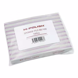 SPONGE FILE / NAIL BUFFER - 80/100 GRIP