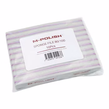 SPONGE FILE / NAIL BUFFER - 80/100 GRIP