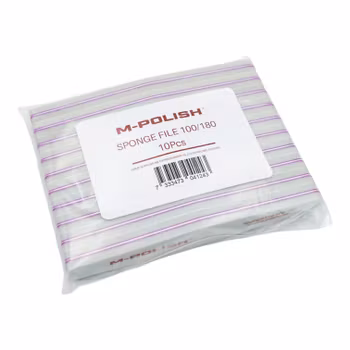SPONGE FILE / NAIL BUFFER - 100/180 GRIP