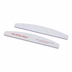 ZEBRA HALF MOON NAIL FILE - LONG LASTING CERAMIC - 100/100 GRIP