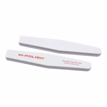 SPONGE FILE / NAIL BUFFER - 100/180 GRIP