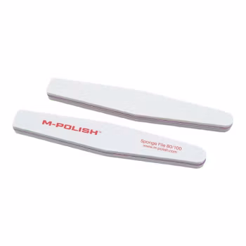 SPONGE FILE / NAIL BUFFER - 80/100 GRIP
