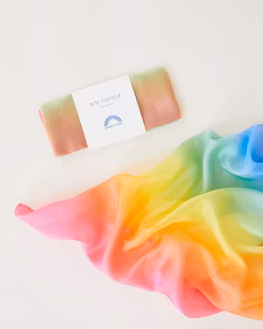 Playsilk Mini Enchanted - Rainbow - från Sarah's Silks