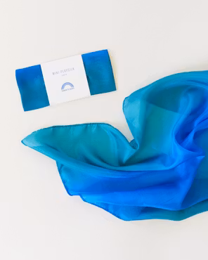 Playsilk Mini Earth - Ocean - från Sarah's Silks