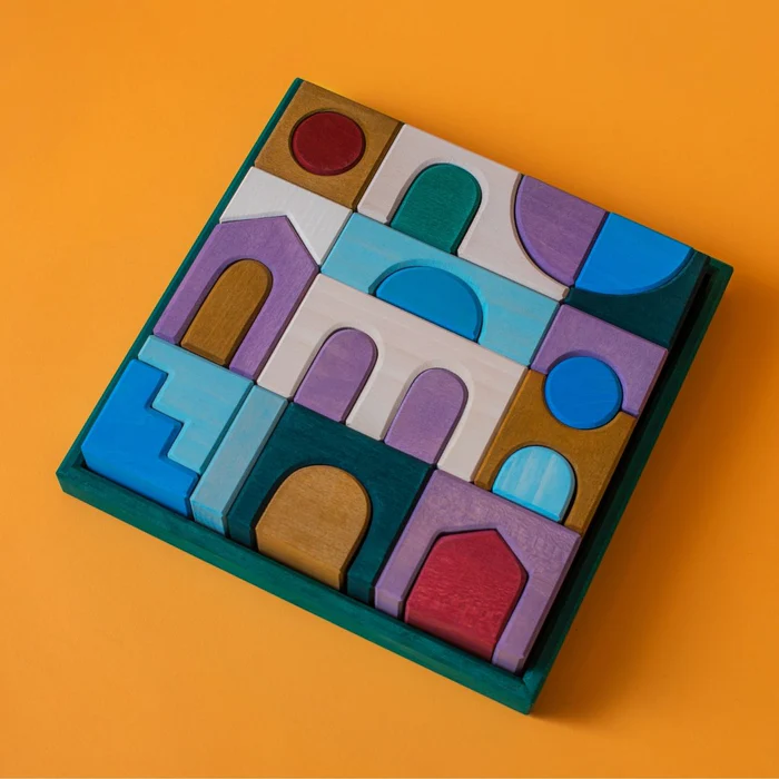 Litet byggset "Floors" - från Grimms