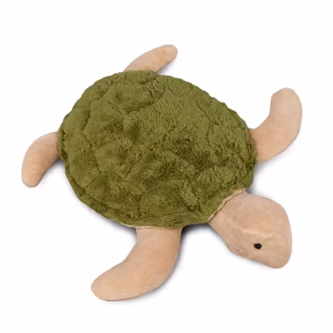 Liten sköldpadda med värmekudde - grön