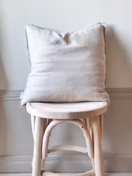 Sabina Kuddfodral tvättat lin Beige - Boel & Jan