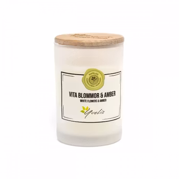Doftljus Vita blommor & Amber - Yvelis