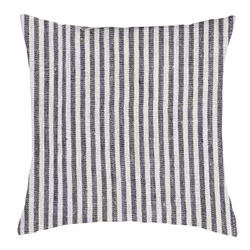 Kuddfodral Rough linen stripe -Boel & Jan