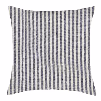 Kuddfodral Rough linen stripe -Boel & Jan