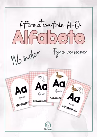alfabete - affirmation
