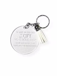 Gode Råd Nøkkelring - "Ikke gjør noe du ikke kan forklare for huseieren"