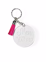 Gode Råd Nøkkelring "Men har du prøvd Kaffe?"