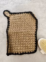 Skrubbeklut i Jute