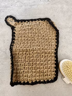 Skrubbeklut i Jute