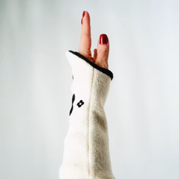 Hulder – Pulsvarmere i hvit/sort