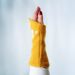 Hulder – Pulsvarmere i gul/hvit