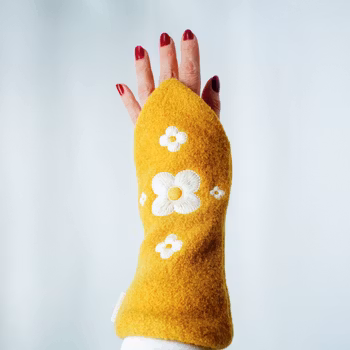 Hulder – Pulsvarmere i gul/hvit