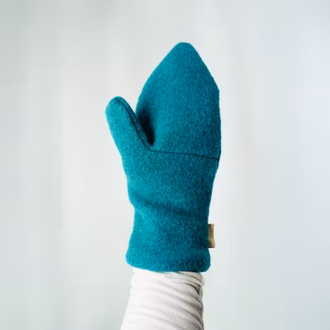 Hulder – Votter i turkis/oransje str Dame