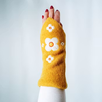 Hulder – Pulsvarmere i gul/hvit