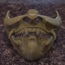 Oni Mask i 3D utskrift
