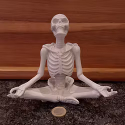 Meditating Skeleton