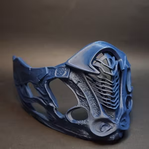 SubZero Mask - Mortal Combat inspirerad
