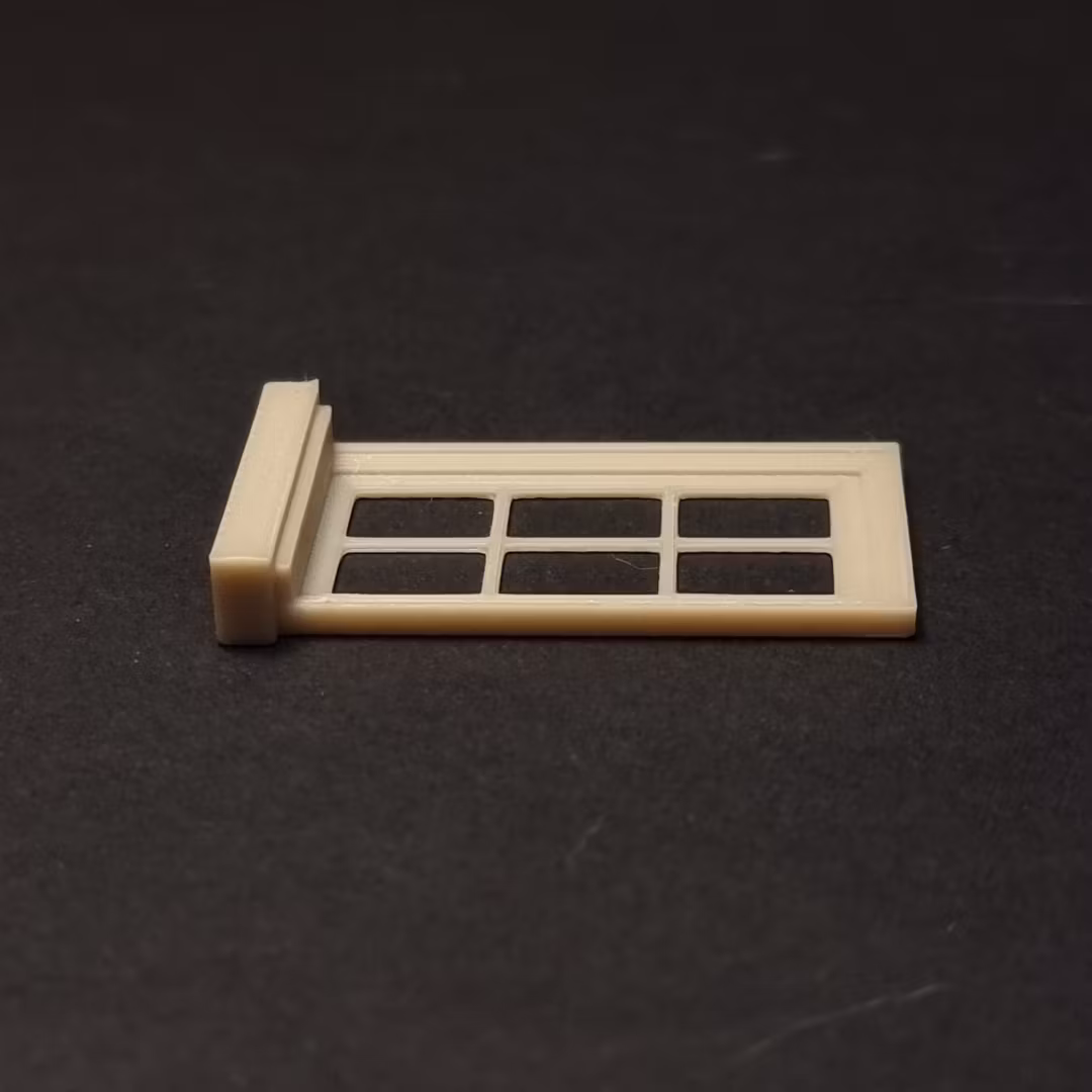 Fönsterset i skala 1/35 - 4 stycken