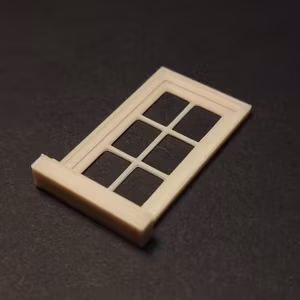 Fönsterset i skala 1/35 - 4 stycken