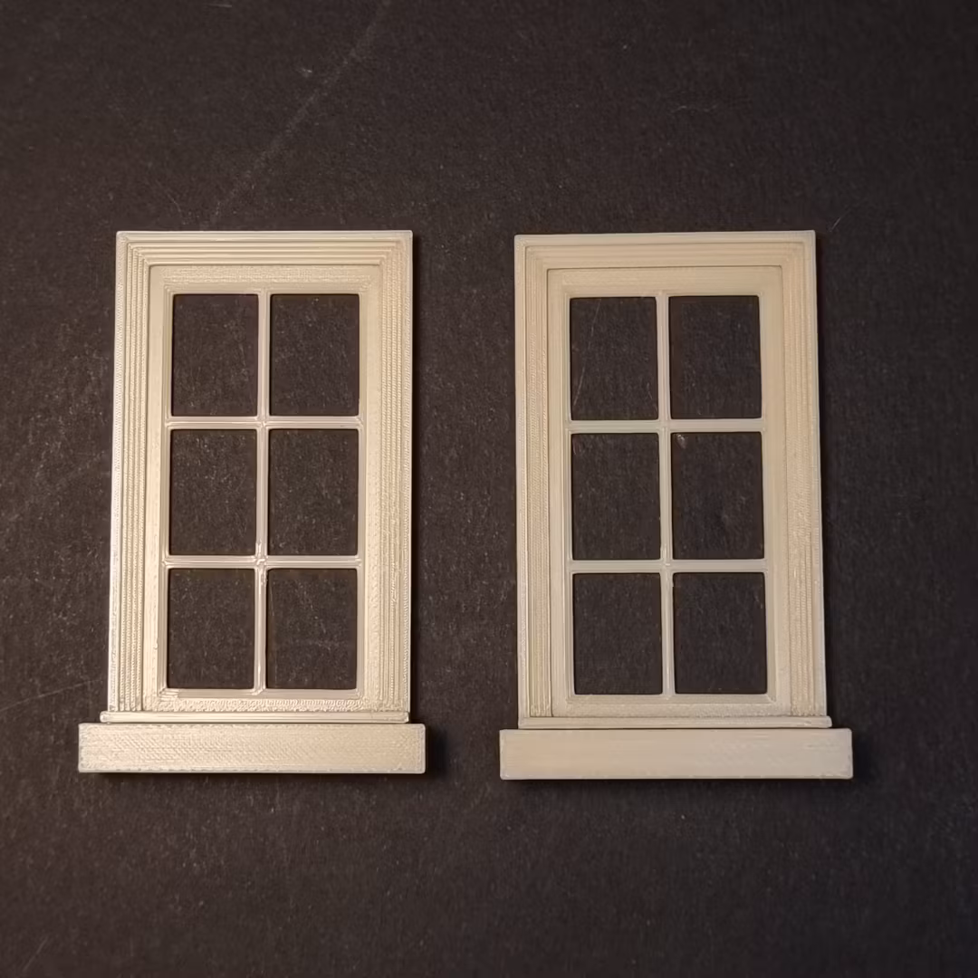 Fönsterset i skala 1/35 - 2 stycken