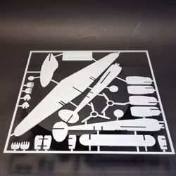 Lockheed P-38 Lightning - 3D-printad enkel byggmodell