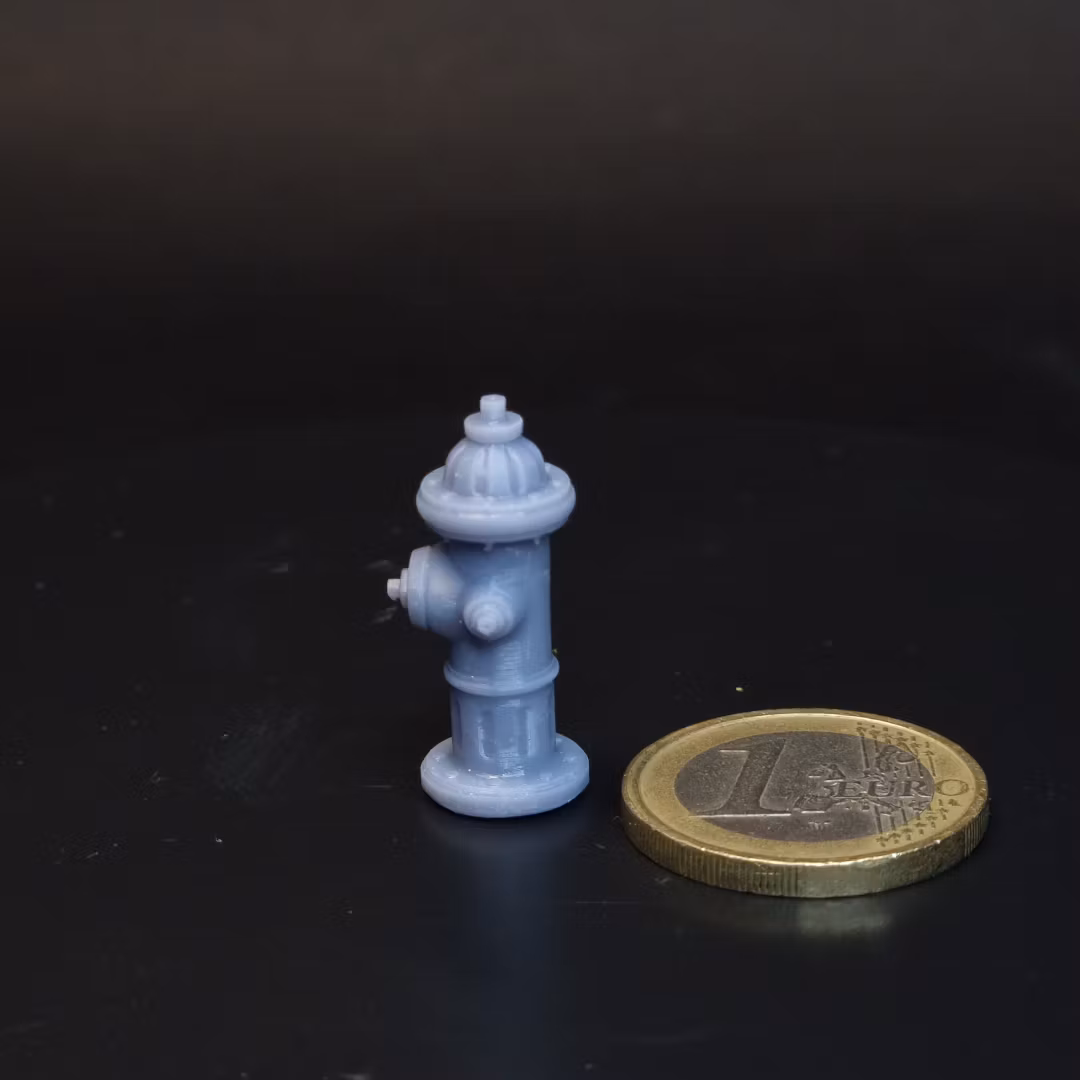 Brandpost i miniatyr 1/24 & 1/35 skalor