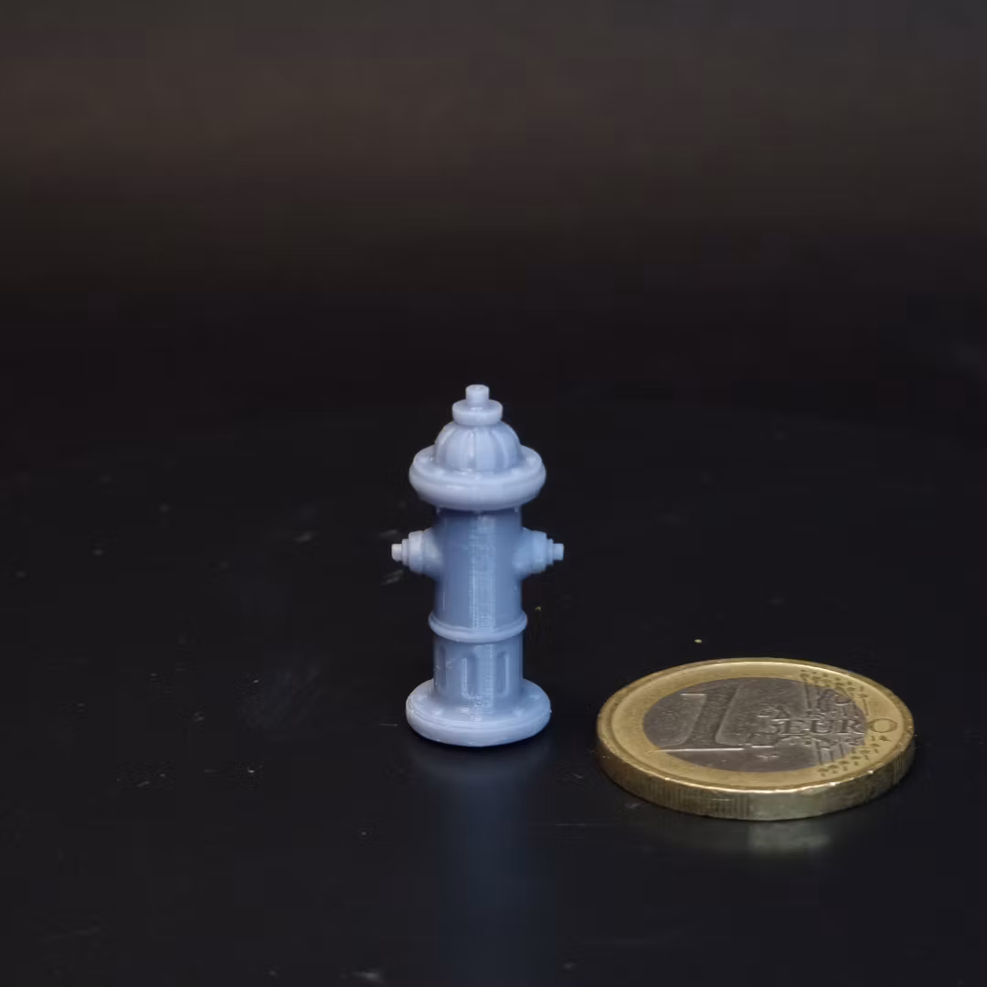 Brandpost i miniatyr 1/24 & 1/35 skalor
