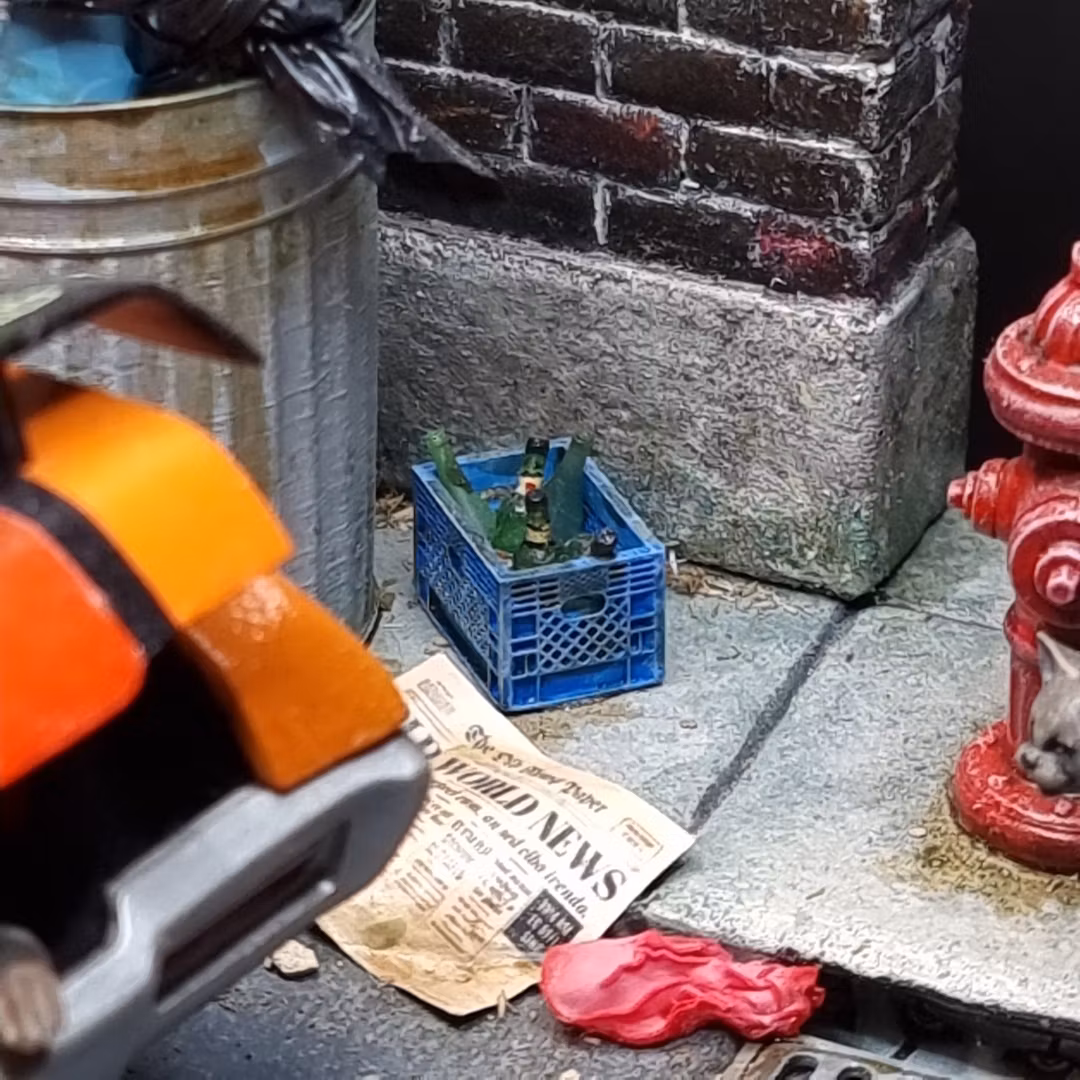 Dryckback 1/24 skala