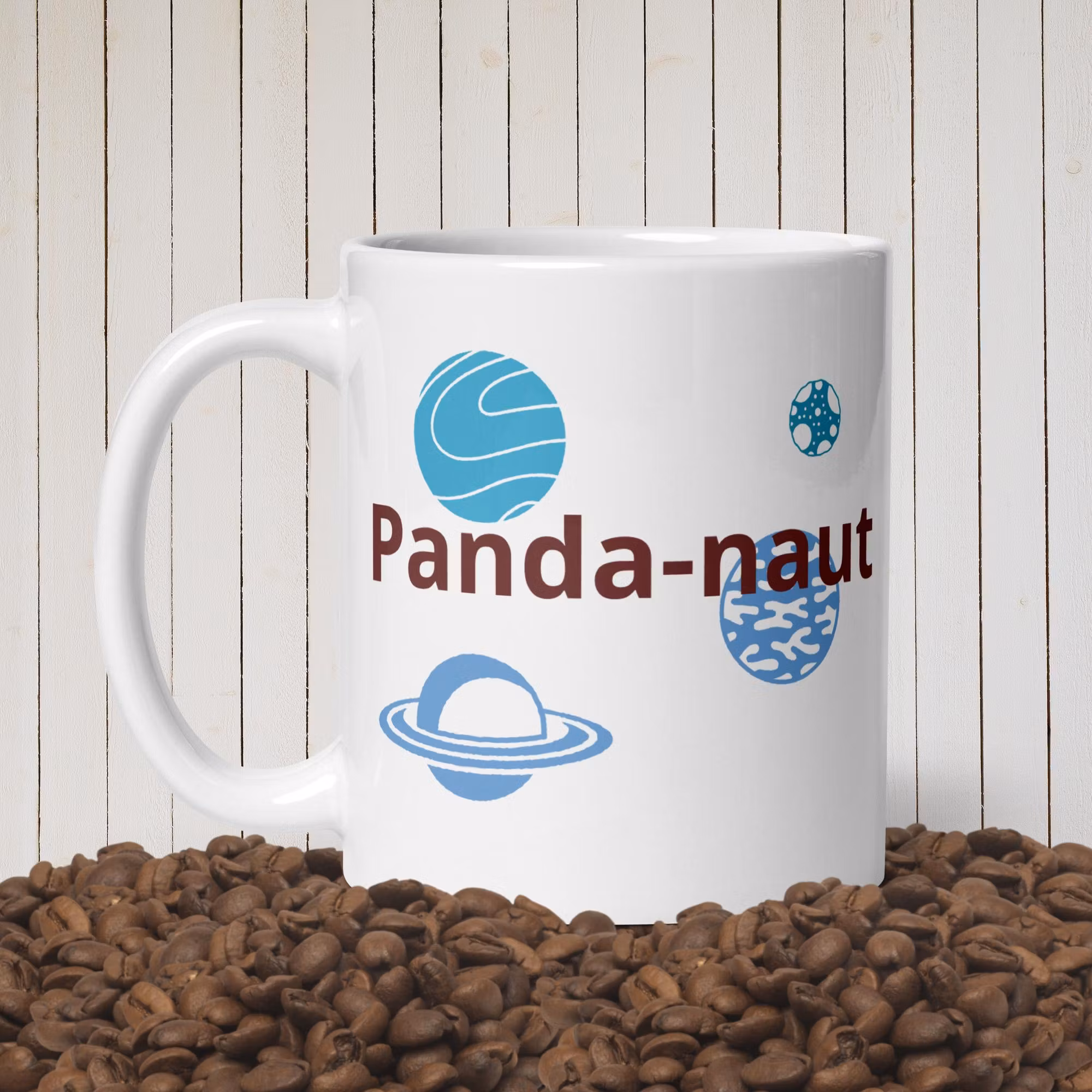 Panda-naut - Cute red panda mug