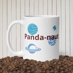 Panda-naut - Cute red panda mug