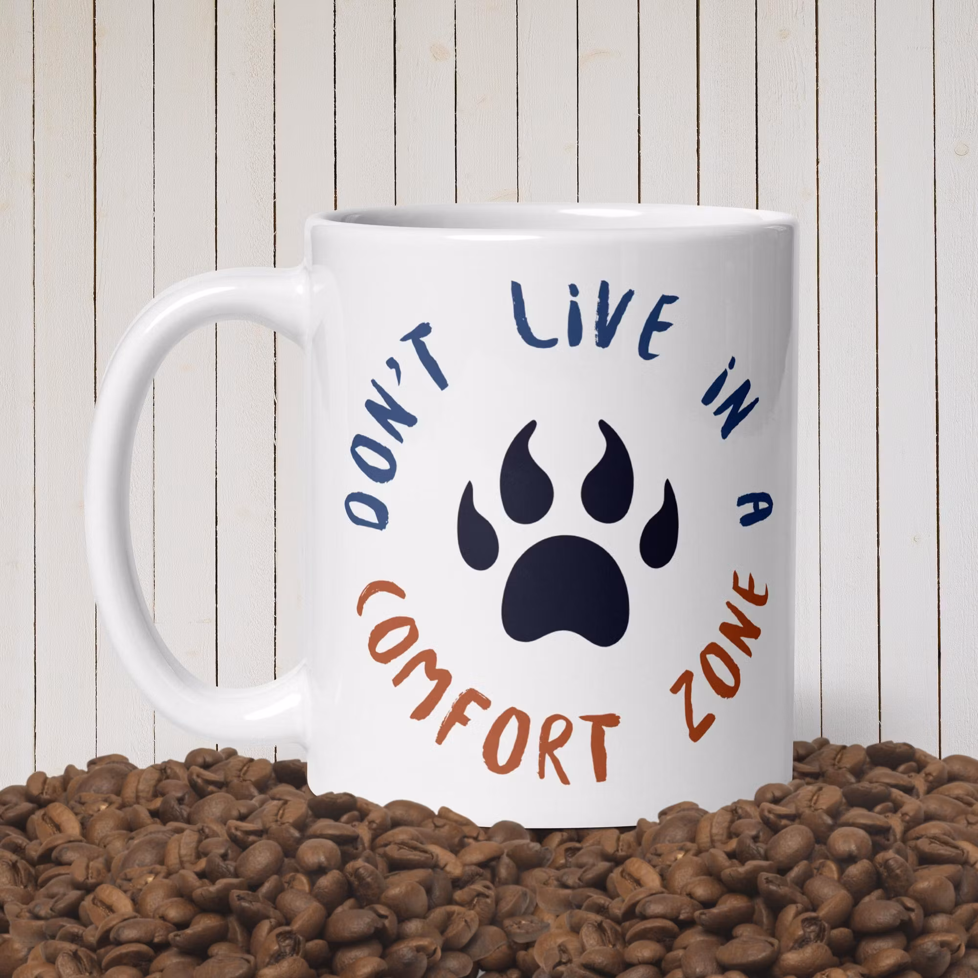 TigerMarine - Don't Live in Comfort Zone mug