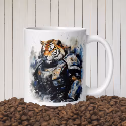 TigerMarine - Don't Live in Comfort Zone mugg