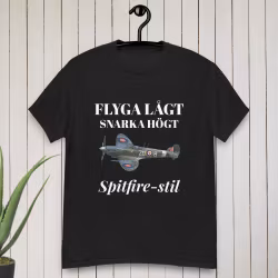 Spitfire Flyga Lågt Snarka Högt T-shirt
